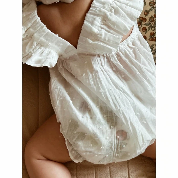 Konges Slojd : Uma Romper - White 3 Konges Slojd : Uma Romper - White