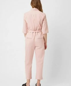 Great Plains Utility Jumpsuit In Soft Pink