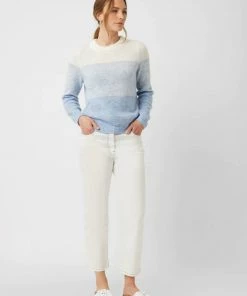 Great Plains Ombre Knit In Riviera Blue