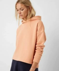 Great Plains Soft Sweat Hooded Top In Clay