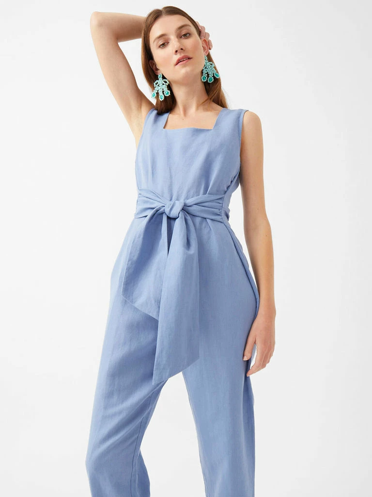 Great Plains Milos Jumpsuit In Riviera Blue 4 Great Plains Milos Jumpsuit In Riviera Blue