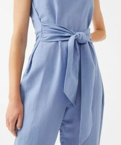 Great Plains Milos Jumpsuit In Riviera Blue 8 Great Plains Milos Jumpsuit In Riviera Blue
