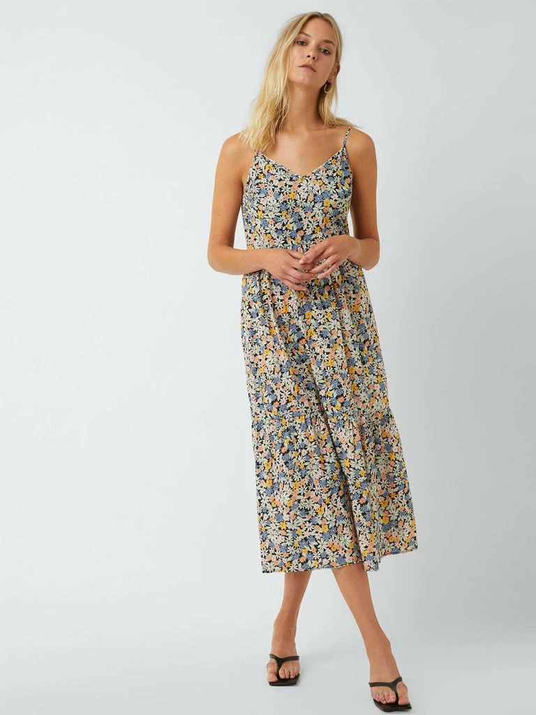 Great Plains Fiji Bloom Dress In Tidal Blue Multi 7 Great Plains Fiji Bloom Dress In Tidal Blue Multi