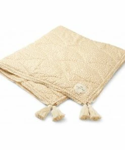 Konges Slojd Cotton Baby Quilt - Buttercup Yellow