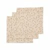 Konges Slojd : 3 Pack Muslin Cloth - Peekaboo
