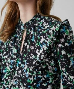 Great Plains Summer Meadow Blouse In Fresh Green