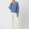 Great Plains Winona Cardigan In Riviera Blue