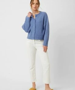 Great Plains Winona Cardigan In Riviera Blue