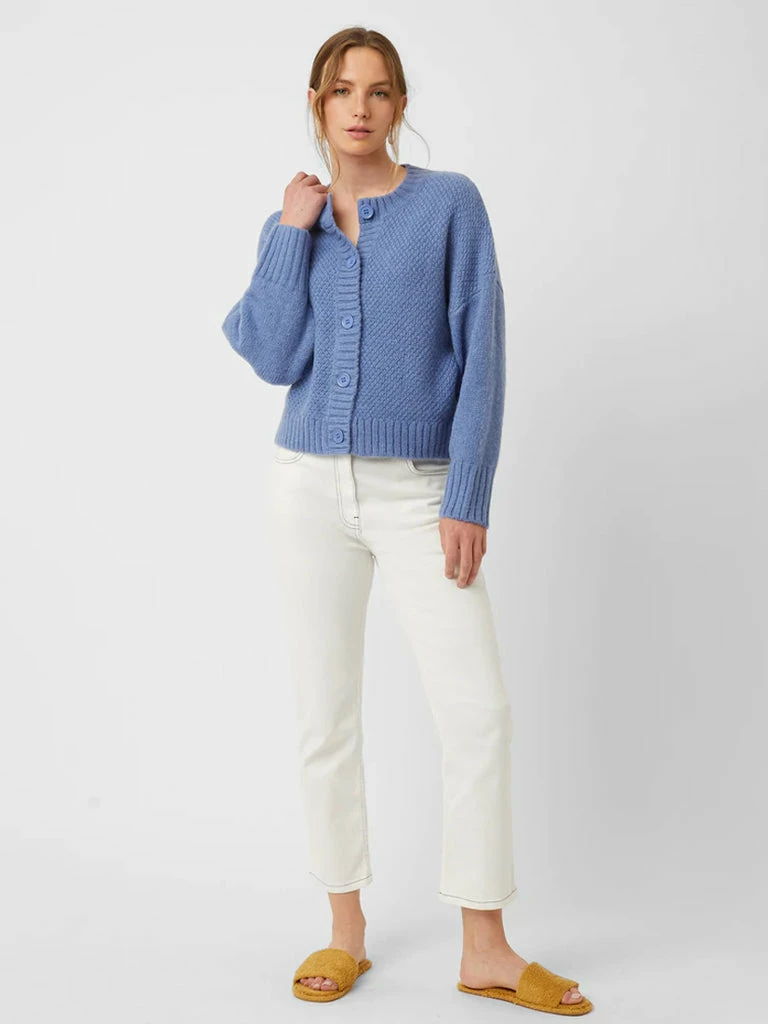 Great Plains Winona Cardigan In Riviera Blue 3 Great Plains Winona Cardigan In Riviera Blue