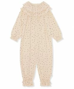 Konges Slojd Chleo Onesie - Flower Drop