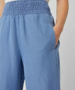 Great Plains Milos Cropped Trousers In Riviera Blue