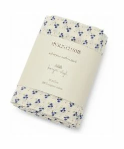 Konges Slojd : 3 Pack Muslin Cloth - Blue Bell (pre-order)