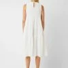 Great Plains Summer Broderie Dress In White