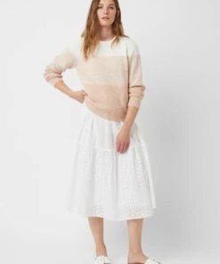 Great Plains Ombre Knit Long Sleeved Crew Neck Jumper