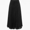 Great Plains Pleated Skirt Black 2 Great Plains Pleated Skirt Black