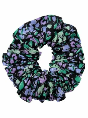 Great Plains Zinnia Scrunchie - Black Combo 3 Great Plains Zinnia Scrunchie - Black Combo