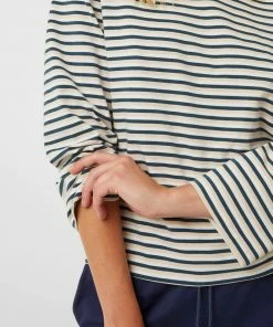 Great Plains Bobby Stripe Top In Nude Pink Combo