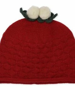 Konges Slojd Holiday Berry Hat Christmas Red