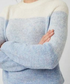 Great Plains Ombre Knit In Riviera Blue