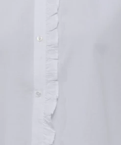 Great Plains Chambray Oxford L/s Blouse | White