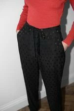 Great Plains Spot Trousers Black