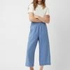 Great Plains Milos Cropped Trouser - Riviera Blue