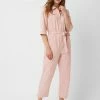Great Plains Utility Jumpsuit In Soft Pink