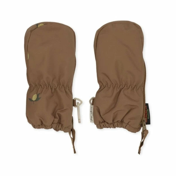 Konges Slojd Nohr Snow Mittens - Lemon Brown 3 Konges Slojd Nohr Snow Mittens - Lemon Brown