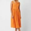 Great Plains Summer Texture Midi Dress