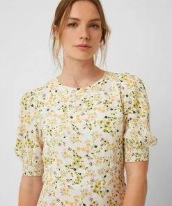 Great Plains Spring Ditsy Dress In Tea Combo