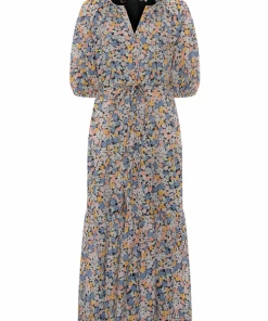 Great Plains Fiji Bloom V Neck Midi Dress