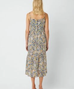 Great Plains Fiji Bloom Dress In Tidal Blue Multi