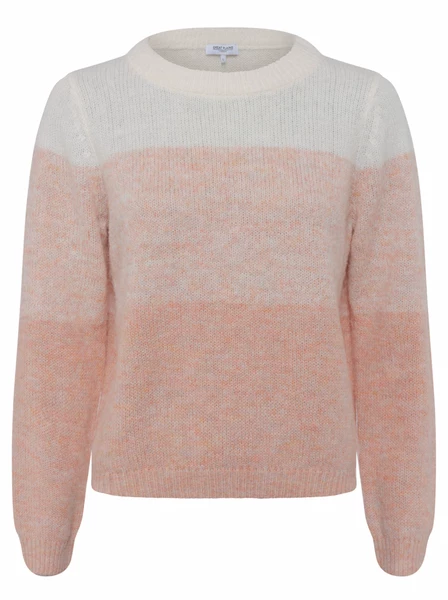 Great Plains Ombre Knit Crew Jumper Pink 4 Great Plains Ombre Knit Crew Jumper Pink