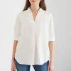 Great Plains Weekend Shirt Organic Pop Over Shirt 3 4 Sleeve