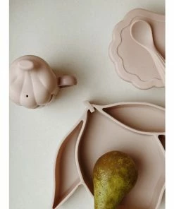 Konges Slojd Lemon Silicone Bowl - Rose Sand