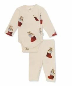 Konges Slojd Christmas Newborn Set Kitty