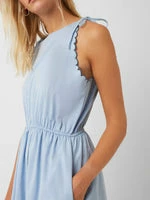 Great Plains Oxford Embroidered Sleevless Dress - Chambray Blue