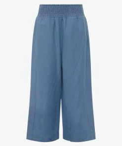 Great Plains Milos Cropped Trousers In Riviera Blue 8 Great Plains Milos Cropped Trousers In Riviera Blue