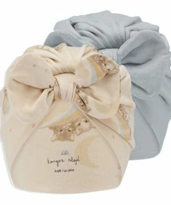 Konges Slojd 2 Pack Bambi Bonnet - Rainbow Kitty/Pearl Blue