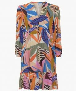 Great Plains Summer Leaves Dress