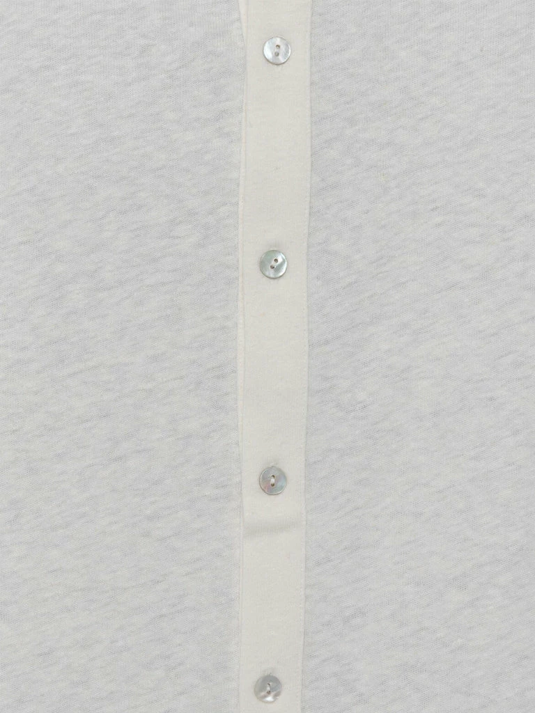 Great Plains Button Back T-Shirt in Milk 4 Great Plains Button Back T-Shirt in Milk