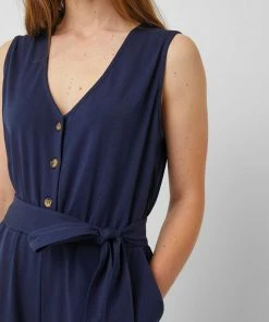 Great Plains Leni Jumpsuit In Dark Navy